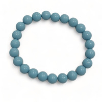 Turquoise Howlite Bead Bracelet