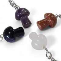 Mushroom Key Rings